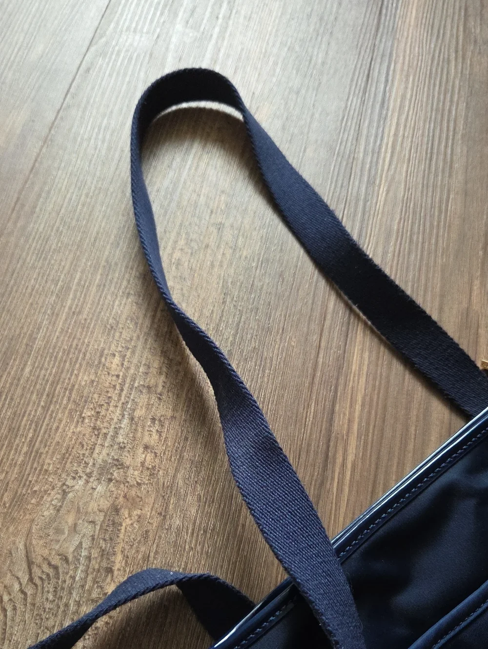 Tory Burch Navy Logo Crossbody Messenger